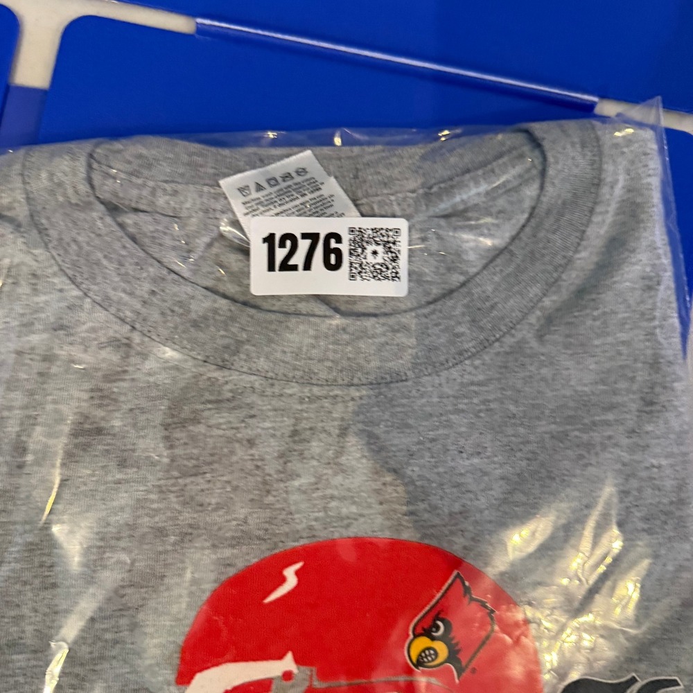 Fruit of the Loom Louisville Football 2013 Cardinals T-Shirt Mens Small Gray - Picture 8 of 8